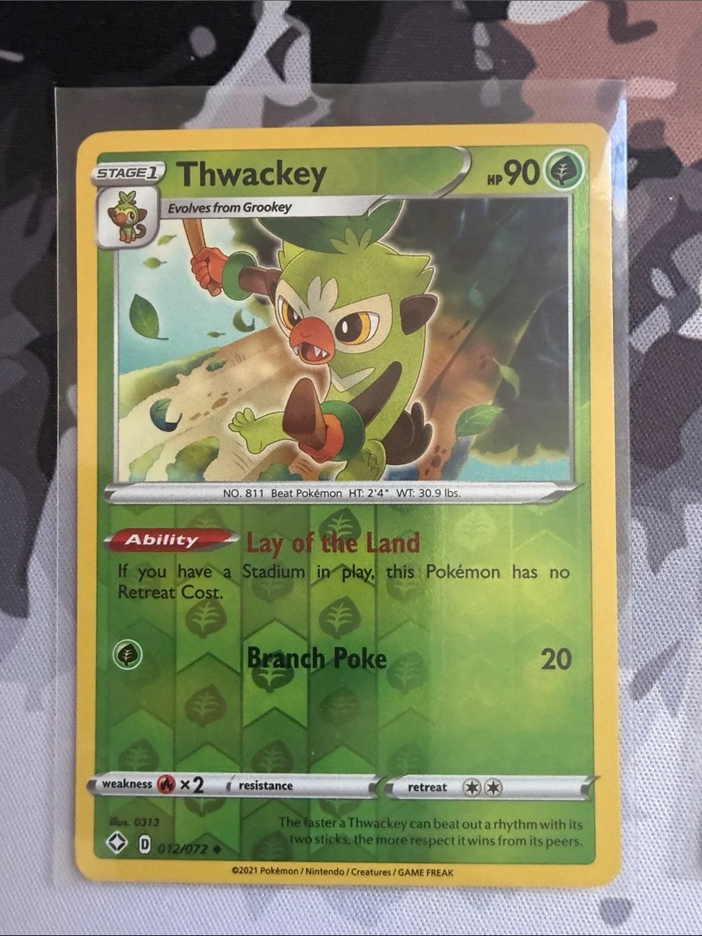 Grookey, Thwackey & Rillaboom Evolution Lot | 7 Holo Reverse Holo Cards ✨5/$25✨